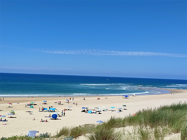 Plage anglet pour surf