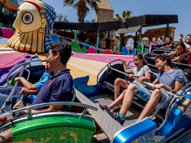 Parc attractions Carthage Land en Tunisie à Hammamet