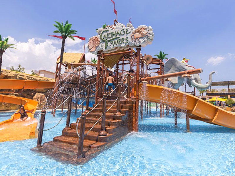 Parc aquatique Carthage Land à Hammamet