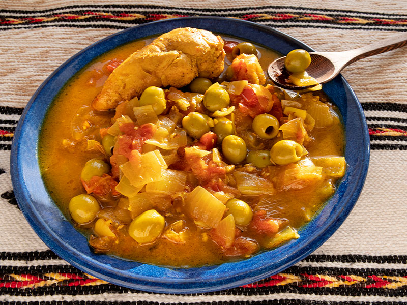 Plat tunisien en colonie de vacances toussaint