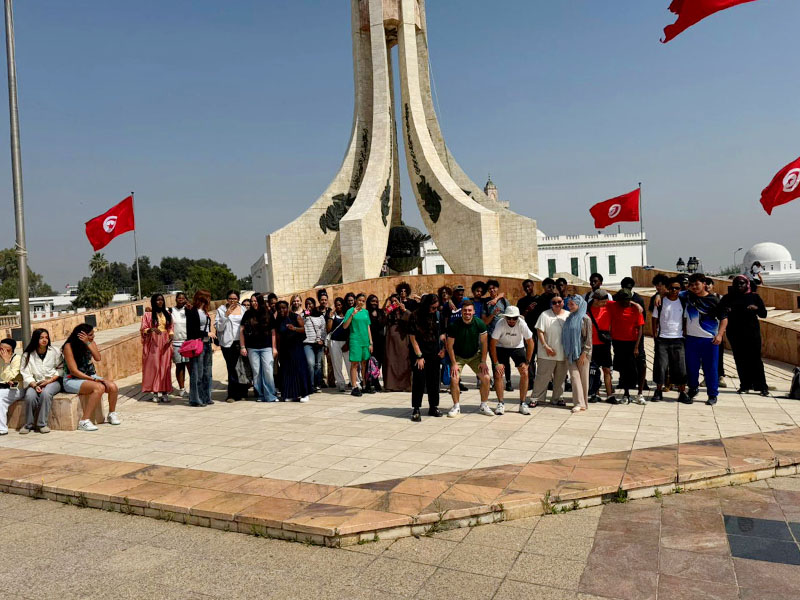 visite de tunis en colonie de vacances en Tunisie