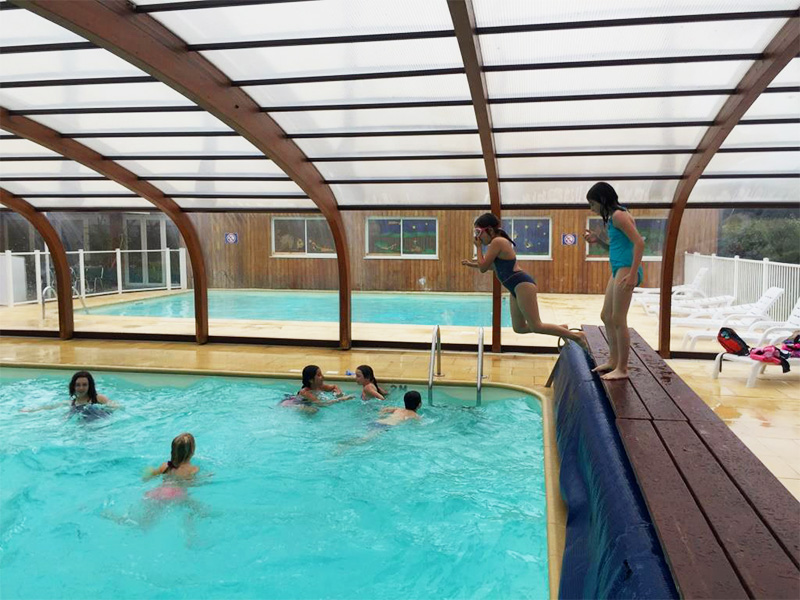piscine en colonie de vacances defi planet