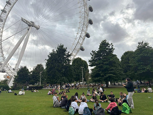 grande roue london eye colonie de vacances toussaint