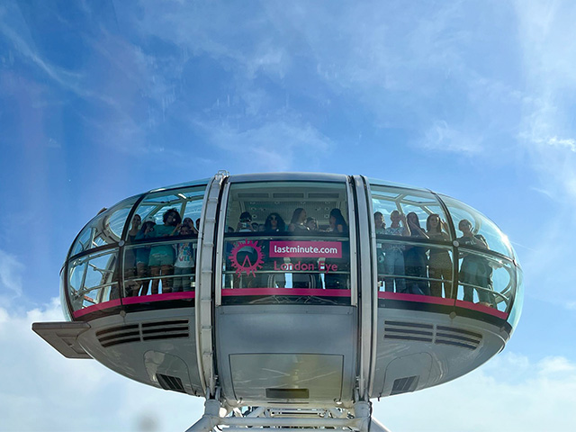 London Eye en colo de vacances cet automne