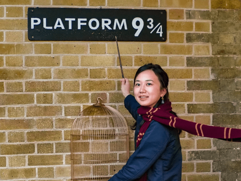 Ado en colo de vacances Harry Potter à Londres cet hiver 