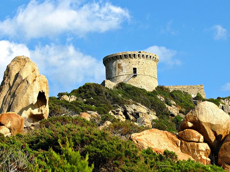 paysage de corse campomoro classe verte corse