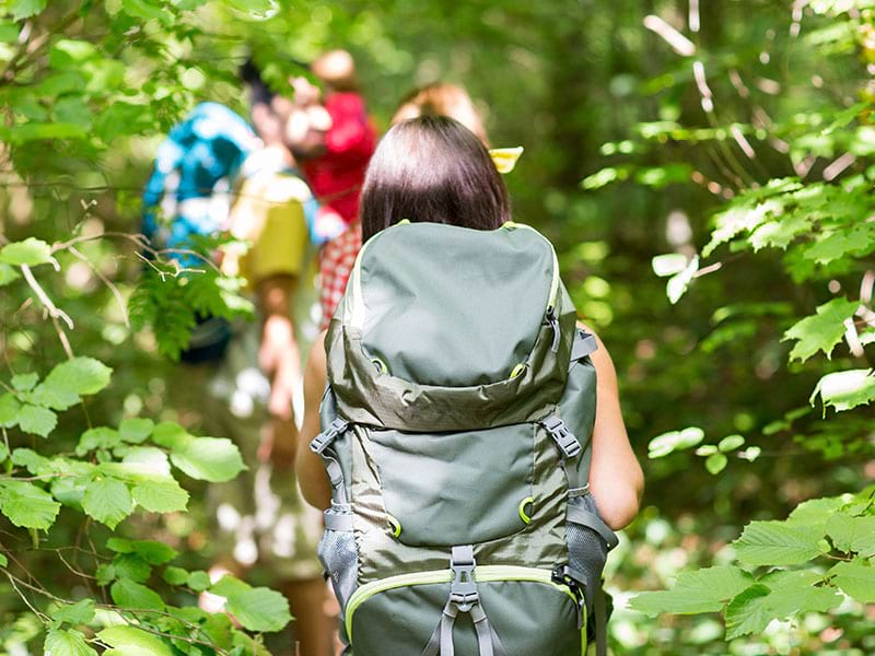 adolescents randonnée en corse 