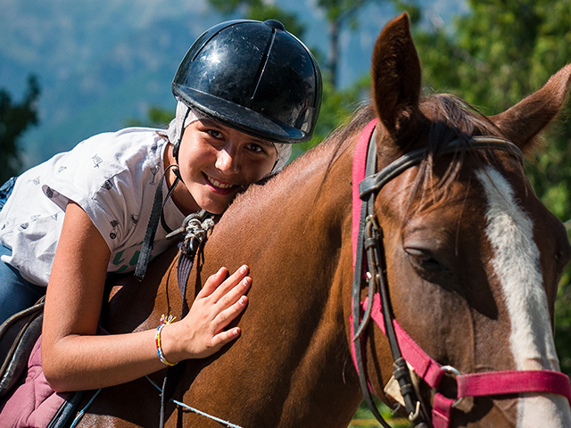 Session équitation cet automne en classe verte