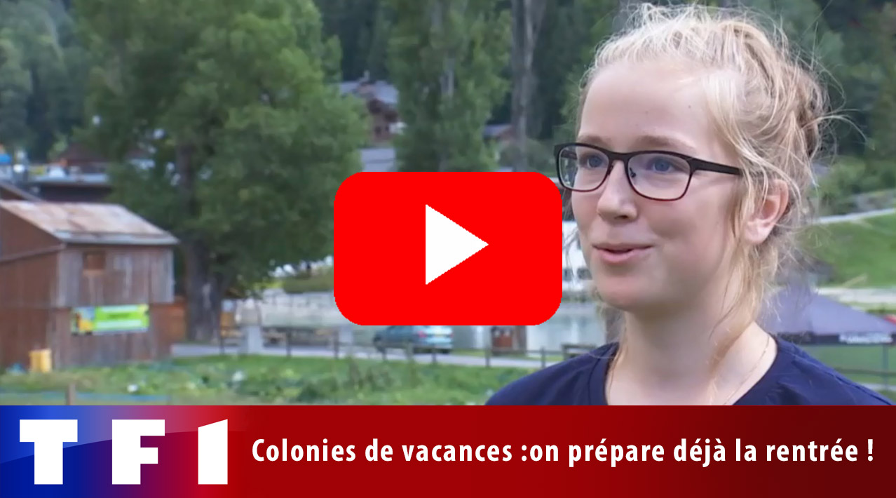 Reportage sur les colonies de vacances avec révisions de Djuringa Juniors sur TF1