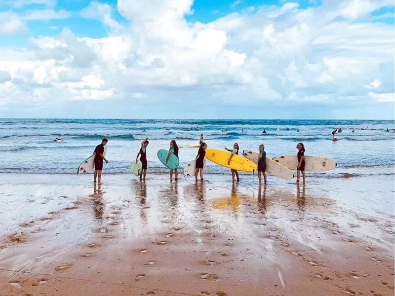 Photo de colo surf à Capbreton