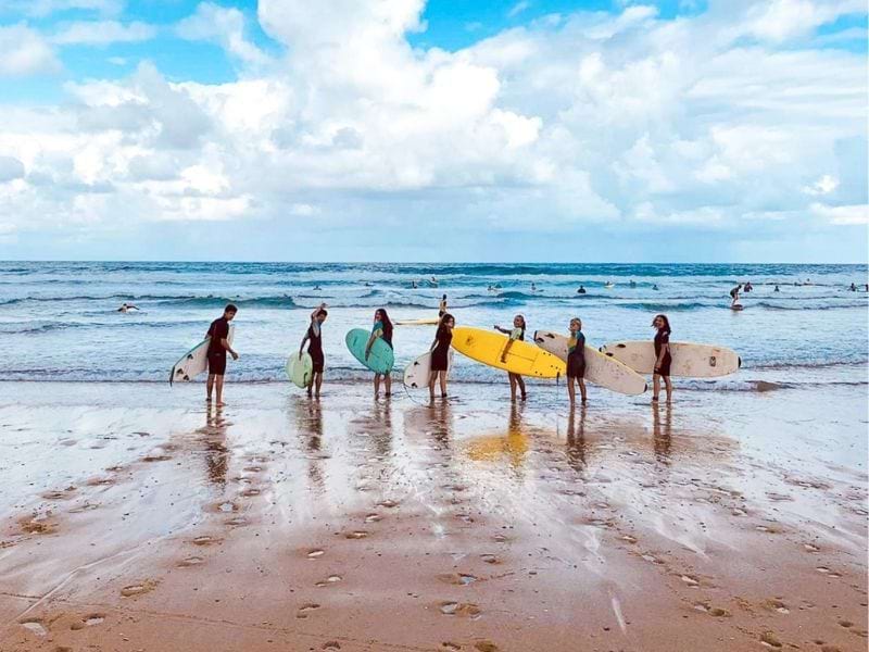 Photo de colo surf à Capbreton