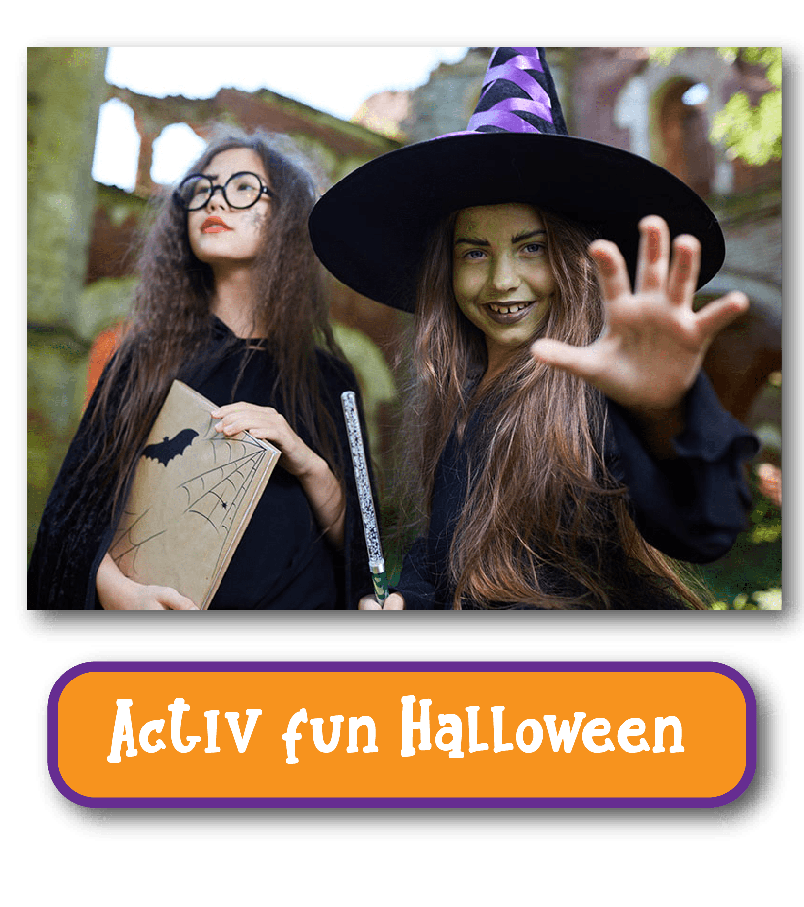 colonie de vacances multiactivités enfants halloween automne