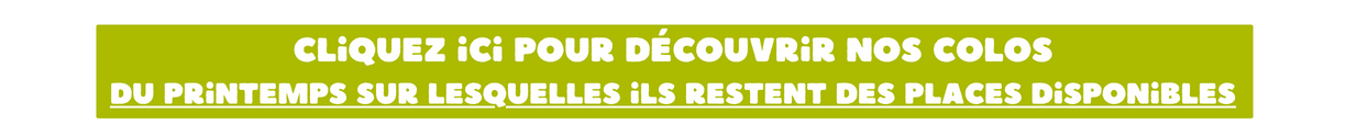 Découvrez les colonies de vacances Djuringa Juniors pour ce printemps 2025 sur lesquelles il reste des disponibilités