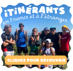 Chez Djuringa Juniors, nous proposons des colonies de vacances en itinérance pour les enfants et les ados cet été