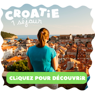 Nous proposons aux ados une colo de vacances en Croatie cet été 2024