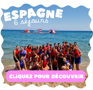 Nous proposons aux 12-17 ans des colos de vacances en Espagne cet été 2024