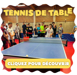 Découvrez nos séjours sportifs tennis de table pour cet été 2024 pour les 9-17 ans