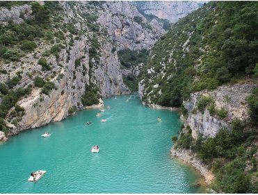 Pré-camp dans le Verdon