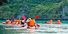 Canoë et kayak sous le soleil (ados)