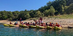Canoë et Kayak sous le soleil (kawet)