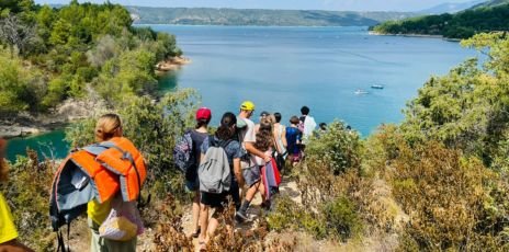 Pré-camp dans le Verdon