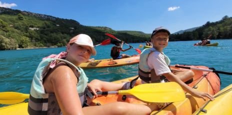 Canoë et Kayak sous le soleil (préados)