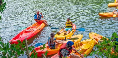 Canoë et kayak sous le soleil (ados)