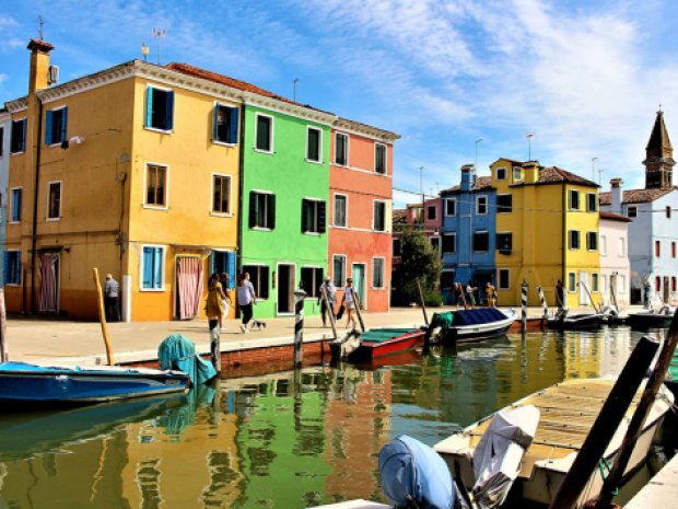 Paysage observé en colonie de vacances en Italie cet été