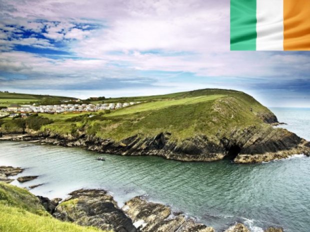 Paysages d'Irlande vu durant la colonie de vacances itinérante