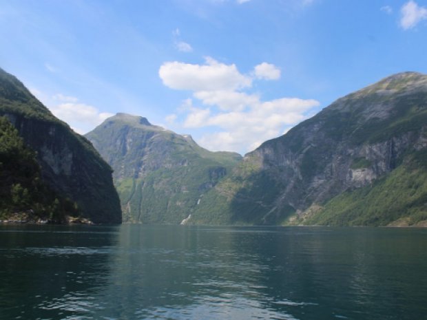 Paysage nordique observé en colonie de vacances cet été