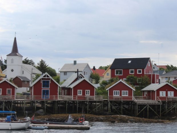 Paysage nordique observé en colonie de vacances cet été