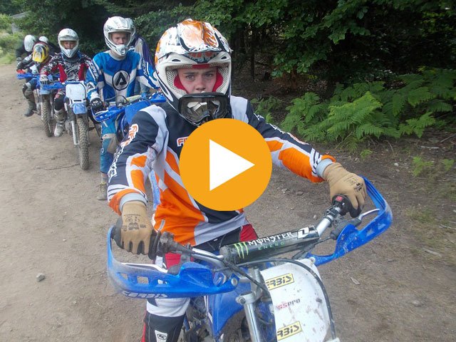 Colonie de vacances moto et quad en Auvergne