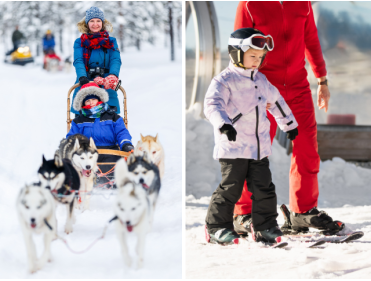 Ski & traineau en Champsaur