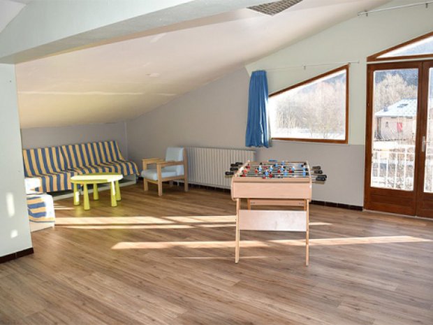 Espace de détente à la pousterle