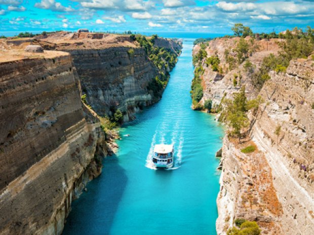 canal de corinthe grece sejour jeunes a paques 