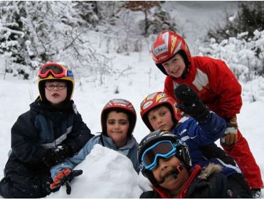 J'apprends à skier