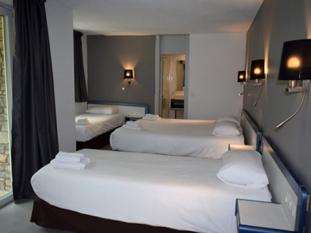 Chambre colonie de vacances hotel hiver