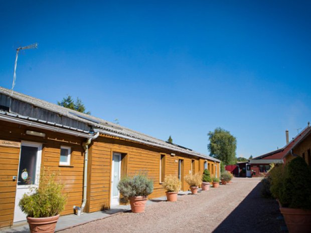 Bâtiment du centre de vacances