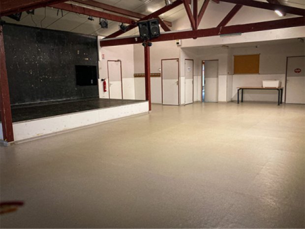 Salle multi activités du centre de vacances