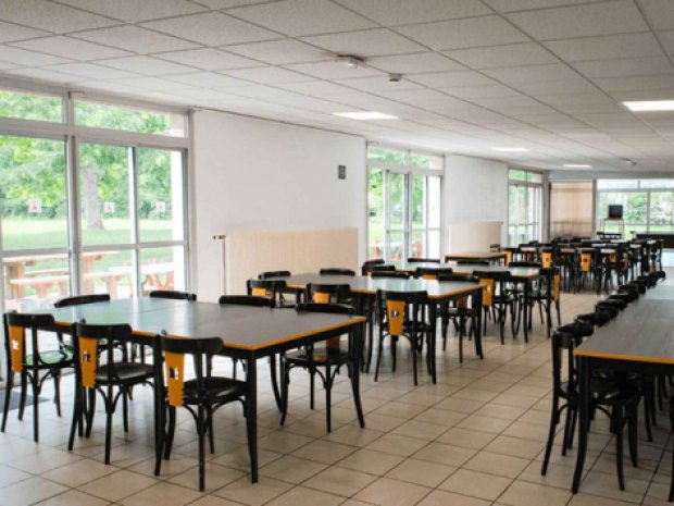 salle de restauration se trouvant dans l'hébergement à poitiers 