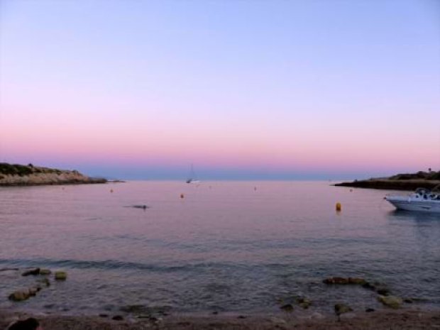 vue sur l'horizon cet été à la plage en colo