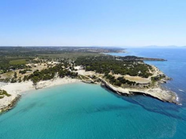 Paysage de colonie de vacances à Martigues d'été