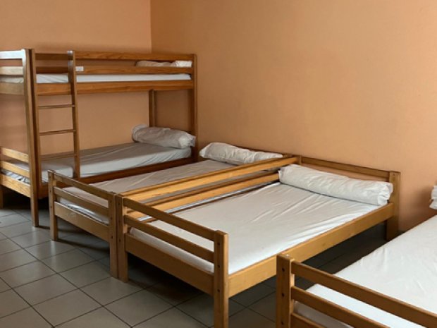 dortoir dans centre de vacances dans les landes 