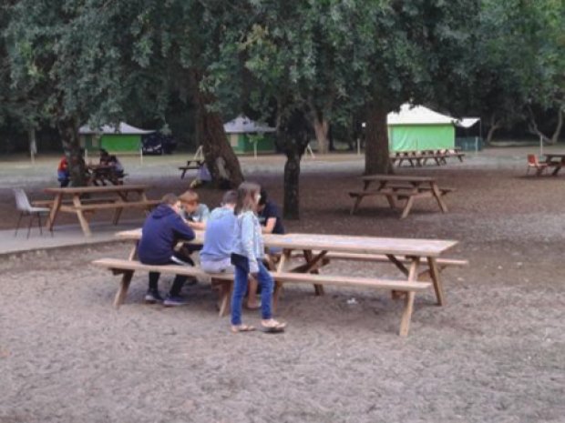 extérieur du centre de vacances du boucalais
