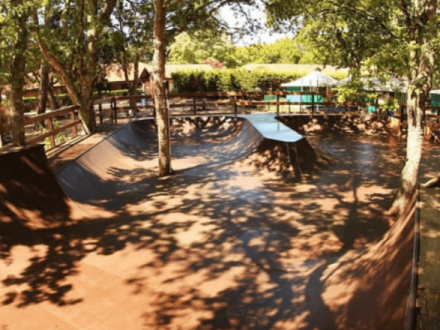 Rampes de skate au centre de vacances Campus Vieux Boucau 