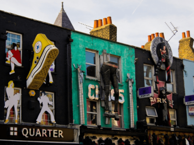 Quartier de Camden Town en Angleterre