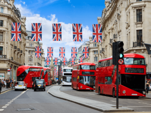 Rue de Londres en colo de vacances