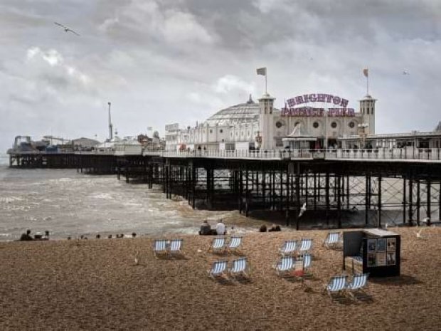 Jetée de Brighton en Angleterre