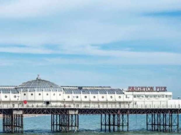 Jetée de Brighton en Angleterre