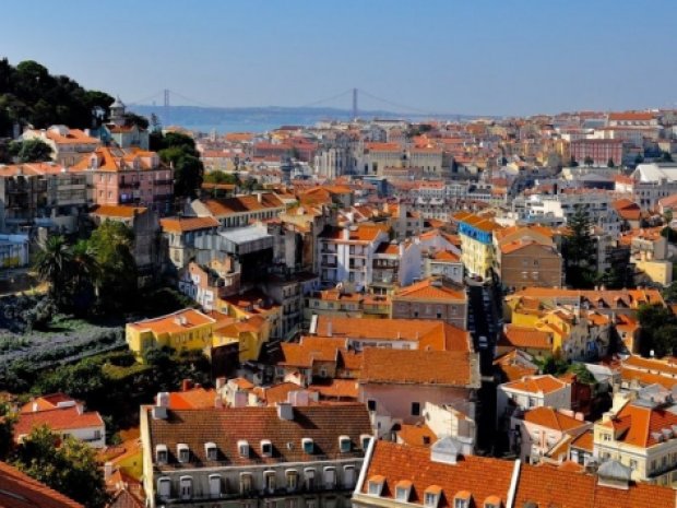 Vue panoramique sur la ville de Lisbonne au Portugal